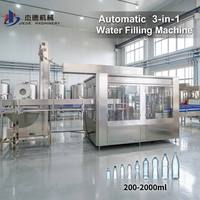 Source Factory with CE Certifications 3 in 1 Water Filling Machine Support OEM
