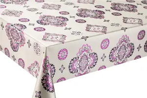 Washable Table Cloth Embossed PVC Film Wholesale Washable Waterproof Easy To Clean Table Cloth Roll Plastic Tablecloth