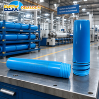Tuyau de puits d'eau en PVC-U de 4, 6 et 8 pouces, conforme à la norme AS/NZS 1477 PN12.5 SDR21, avec écran perforé pour forage en Australie