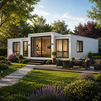 Villa modulaire préfabriquée extensible - Installation rapide, design moderne