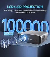 Meilleur projecteur portable 1850 lumens ANSI compatible WiFi et smartphone LCD LED - Livraison directe
