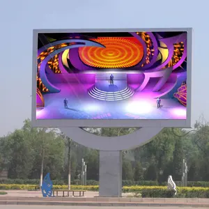 Affichage à LED polychrome extérieur de panneau d'affichage de la publicité LED de vente élevée pour des centres commerciaux