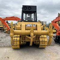 Bouteur Caterpillar D7G d'occasion avec treuil, modèle 2022, moteur 150KW, capacité de bouteurisation 4,2m, boîte de vitesses à roulements D6G à vendre