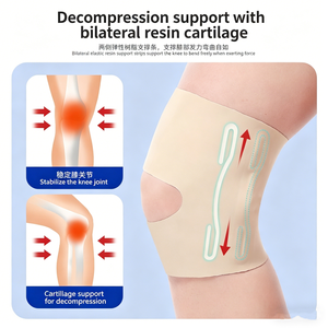 Genouillère légère et ajustable, respirante, à compression, pour hommes et femmes, pour le sport et la course à pied - Product Image 1