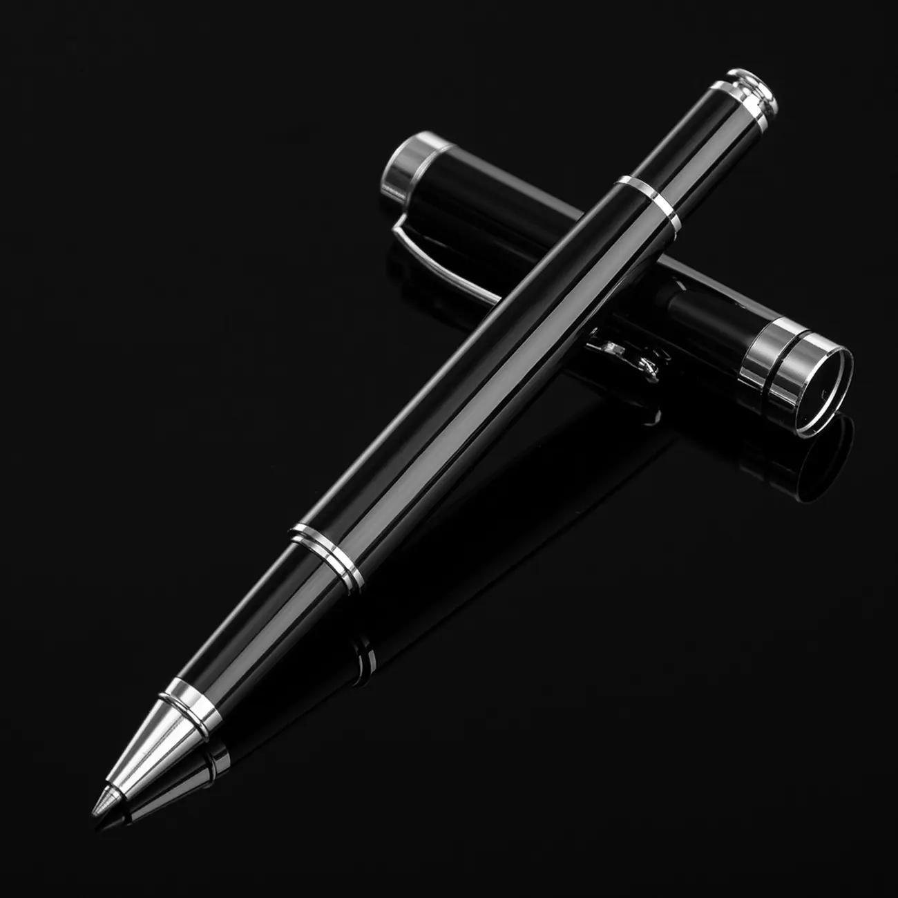 Promotional Custom Rose Gold Metal Click Gel Pens Wholesale Ballpoint Pen With Logo Ballpoint Pen