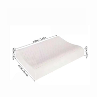 Apivita Z-260 Oreiller en latex naturel du Shandong personnalisé en usine, soutien cervical pour adulte, forme bonbon, motif feuillage