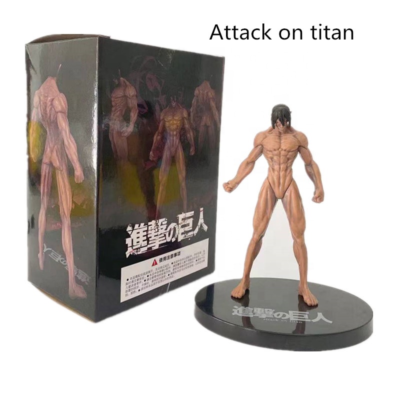 【即購入ok!!】進撃の巨人 フィギュア タイタン [並行輸入品] 13スタイル進撃の巨人PVCおもちゃモデルアニメアクション