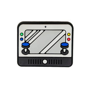 2025 vente chaude en gros mignon dessin animé Console de jeu série PVC caoutchouc souple personnalisé sabot charme 2.5-3.5cm chaussures chaussures décoration - Product Image 4