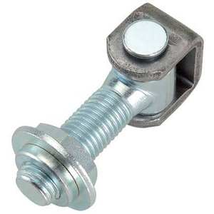 BISAGRA DE SOLDADURA 375 + ARANDELA COMBI AJUSTABLE ZINC-PLATEADO M18 - Product Image 1