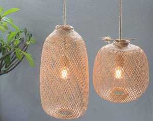 Nueva Linterna de Bambú Natural Hecha a Mano, Lámpara de Bambú con Asas, al Precio de Fábrica, Linterna Decorativa, Lámpara - Product Image 3