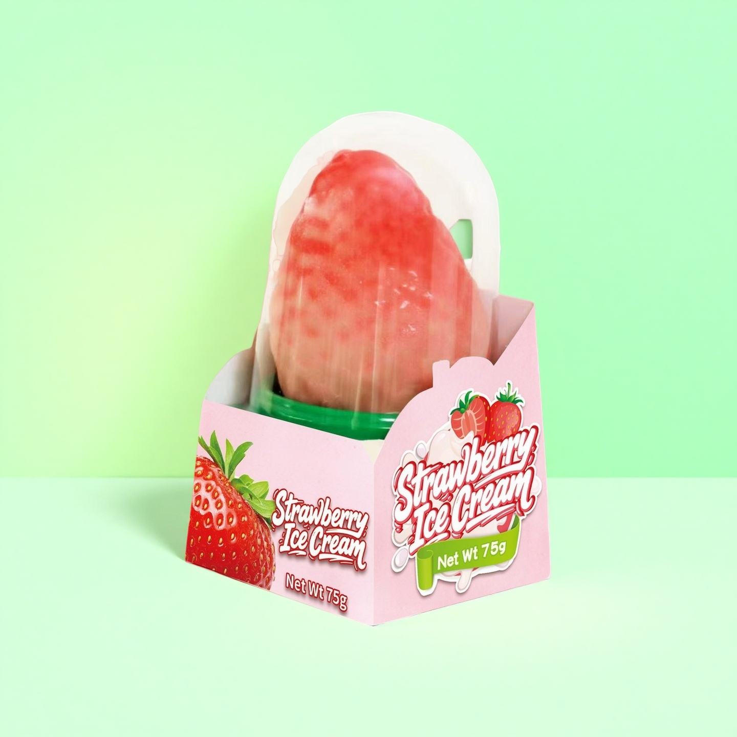 3D манго авокадо Клубничное мороженое экзотические продукты шоколадное фруктовое мороженое