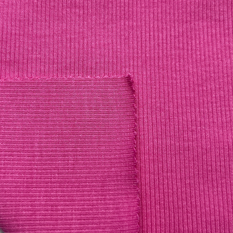 VS001 Sustainable Moisture Wicking Stretch Breathable 40S 46% Viscose 46% Cotton 8% Spandex 260GSM 2X2 Rib for Women Tank Top
