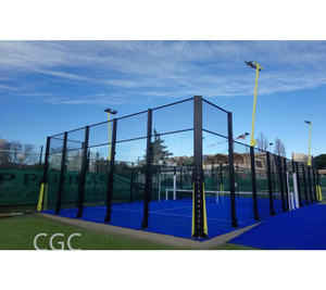 Padel Court <span class=keywords><strong>Dessin</strong></span> Chine Padel Court Acheter Usine Haute Qualité 12Mm Herbe Padel Court - Product Image 2