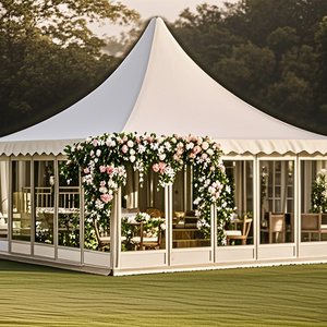 Marquise Eventos Marquise Tenda Outdoor <span class=keywords><strong>Gazebo</strong></span> Pagoda Barraca para Resort 6*6M