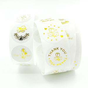 Nhãn dán quảng cáo doanh nghiệp nhỏ 'cảm ơn' nhãn dán bao bì tự đóng dấu nóng cho doanh nghiệp nhỏ - Product Image 4