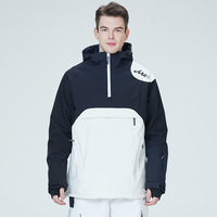 Topgear 2023 Snowboard à capuche Snowboard pour les amoureux unisexes grande taille chaud et épais thermique imperméable Snowboard à capuche veste