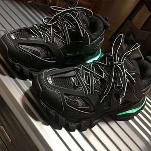 Кроссовки на платформе <span class=keywords><strong>2025</strong></span> года, оригинальное качество, дизайн Track 3.0 5A, повседневные, весна-зима, гибкие, со светодиодной подсветкой, для ходьбы - Product Image 3