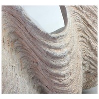 Constructeur d'intérieur géant en forme de coquille, 1 pièce, décoration de jardin en résine artificielle pour la maison