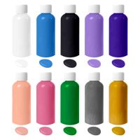 Peinture Acrylique Fluide de 60ml pour Ours DIY, Kit de Peinture d'Ours pour Enfants, Art Fluide à Verser, Pigment Liquide, Couleurs Acryliques sur Toile