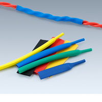 Gaine isolante en polyoléfine colorée 8,0 mm, tube thermorétractable 2:1, gaine de câble, tube thermorétractable électrique, prix