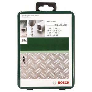 Bosch-2609255032 HSS-R ชุดเจาะโลหะ338 DIN (19ชิ้น) -ชุดสว่านเจาะ3165140407144 - Product Image 2