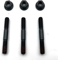 Prix fabricant en gros Nouveau design Classe 4 Vis de suspension M10 en acier au carbone finition zinguée à double tête haute résistance pour bois