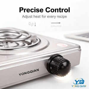 YONGQIAN <span class=keywords><strong>plaque</strong></span> chauffante en acier inoxydable bobine unique brûleur électrique cuisinière maison cuisine cuisinière <span class=keywords><strong>plaque</strong></span> chauffante - Product Image 2