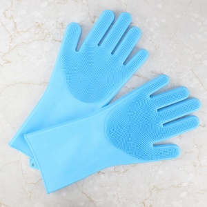 ถุงมือซิลิโคนทนความร้อนสำหรับล้างจานในครัว - Product Image 5