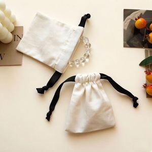 Wholesale <b>Small</b> Cotton Dust <b>Bag</b> with Logo Multi-Purpose Pouch for Jewelry Crafts Charms & Promotional Gifts - Product Image 4