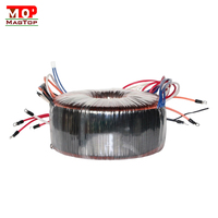Transformateur toroïdal abaisseur OEM 580VA 200V vers 2x24V 50/60Hz pour contrôleur de charge solaire