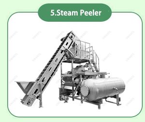 Équipement de déshydratation automatique de flocons de pommes de terre à <span class=keywords><strong>gelatine</strong></span> stable pour l'usine de fabrication de collations - Product Image 4