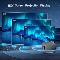Proyector Portátil R100 Versión Global 4k Mini Smart TV WIFI Proyector LED para el Hogar Venta al por Mayor de Fábrica