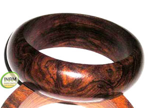 กำไลไม้แบบทำมือดีไซน์สวยสำหรับผู้หญิงและเด็กผู้หญิง - Product Image 2