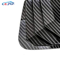 Autocollants aspect fibre de carbone ABS, accessoires de carrosserie, kits de tuning, aérations latérales arrière pour KIA Optima K5 TF 2011-2015