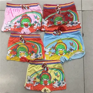 0.29 Dollar NK111 Fabriek groothandel kinderen meisje leuke katoenen slipje Boxers Shorts Ondergoed voor 3-7 jaar oude baby kinderen