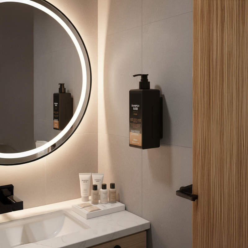 Customized Wall Mounted Toiletries Shampoo Set