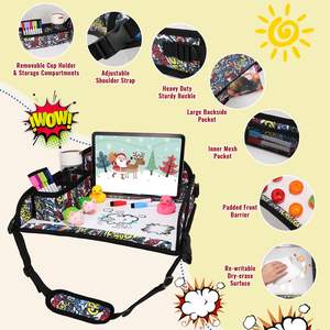 Muestra Gratuita, Bandeja de Viaje para Niños, Fabricada por OEM con Certificación BSCI, Bandeja de Actividades para Asiento de Coche para Niños Pequeños - Product Image 6