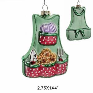 Ornement de Noël en forme de brouette florale sur le thème du jardin scintillant, décoration d'arbre de Noël pour les amateurs de plein air - Product Image 6