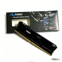DDR4 Gaming High-Speed Memory Module Desktop RAM 8GB 16GB 2666 mhz 3200MHz with Black Heat Sink