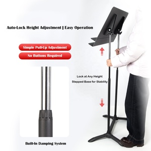 MUS059 Yinyu DDP RTS Soporte Grande de Aluminio para Conductor con Postes Telescópicos Dobles para Actuaciones de <span class=keywords><strong>Orquesta</strong></span> <span class=keywords><strong>Sinfónica</strong></span> - Product Image 5