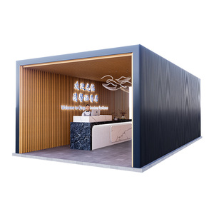 Aluminum alloy hotel <strong>porch</strong> pavilion, aluminum plate long corridor, simple <strong>wood</strong> grain landscape <strong>canopy</strong>, sunshade - Product Image 5
