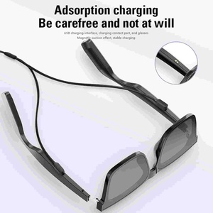 Lunettes de soleil audio Bluetooth intelligentes avec réduction de <span class=keywords><strong>bruit</strong></span> HiFi et micro, son clair, musique à oreille ouverte, lunettes Bluetooth pour hommes et femmes - Product Image 5