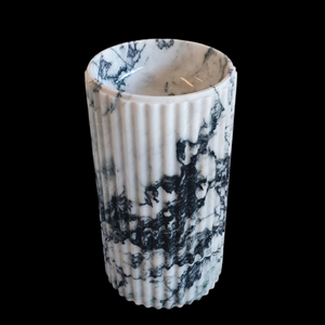 Lavabo sur pied en marbre blanc naturel pour salle de bain, <span class=keywords><strong>colonne</strong></span> de lavabo, lavabo de toilette, lavabo pas cher à vendre - Product Image 3