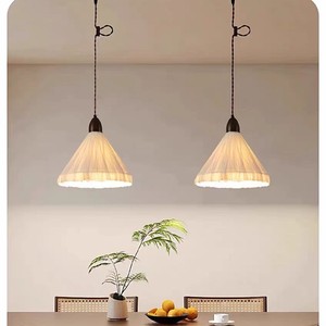 Lámpara Colgante de Papel Hecha a Mano Japonesa, Iluminación Zen Wabi Sabi para Comedor, Salón de Té, Bar, Cafetería - Product Image 3