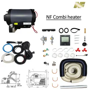 Best selling NF group LPG Air and Water integrated heater for Camper van Motor home Combination Boiler and Space Heater