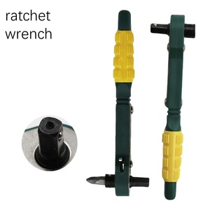 Llave de trinquete rápida mini amarillo-verde de 1/4 de pulgada, llave de vaso simple y rápida - Product Image 2
