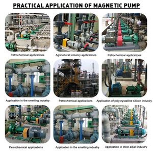 Pompe à circulation chimique résistante à la corrosion personnalisable, pompe haute pression, pompe magnétique pour une manipulation efficace des liquides - Product Image 3
