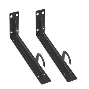 Heavy-Duty Hook Bracket Cold-Rolled Steel Wall Mount Wardrobe Storage Support <b>Frame</b> Modern Simple Design - Product Image 2