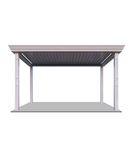 Vườn Xây Dựng Gazebo Ngoài Trời Làm Vườn Lều Chống Nắng Bóng Râm Pergola Tán Cây Mô Hình Gian Hàng Mái Nhôm Sân Hiên - Product Image 3