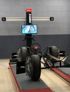 Hướng dẫn sử dụng bốn bánh xe sắp xếp 3D ô tô lốp xe aligner thiết bị tự động nâng lốp Changer máy <span class=keywords><strong>2</strong></span> bài Nâng Bánh Xe liên kết - Product Image 2